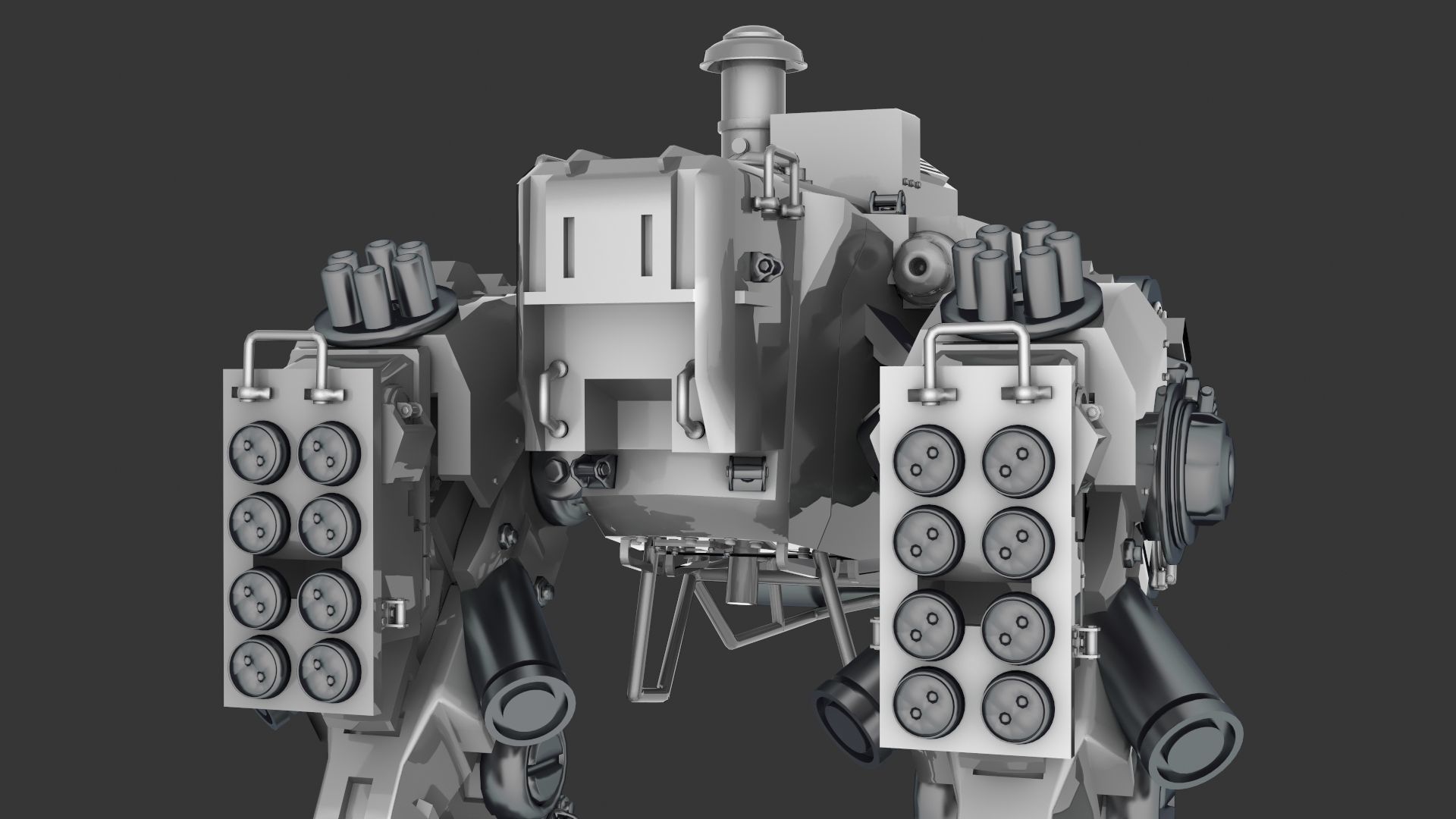 Heavy Mech 3D model_3