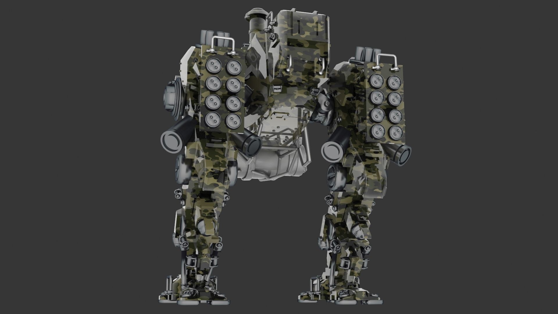 Heavy Mech 3D model_4
