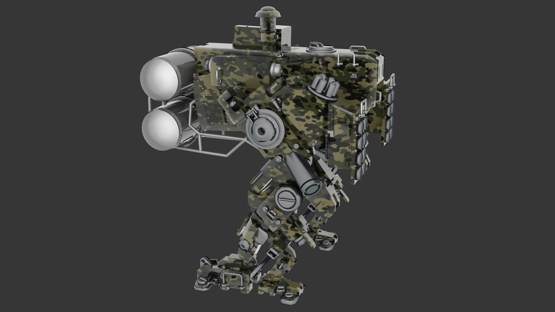Heavy Mech 3D model_2