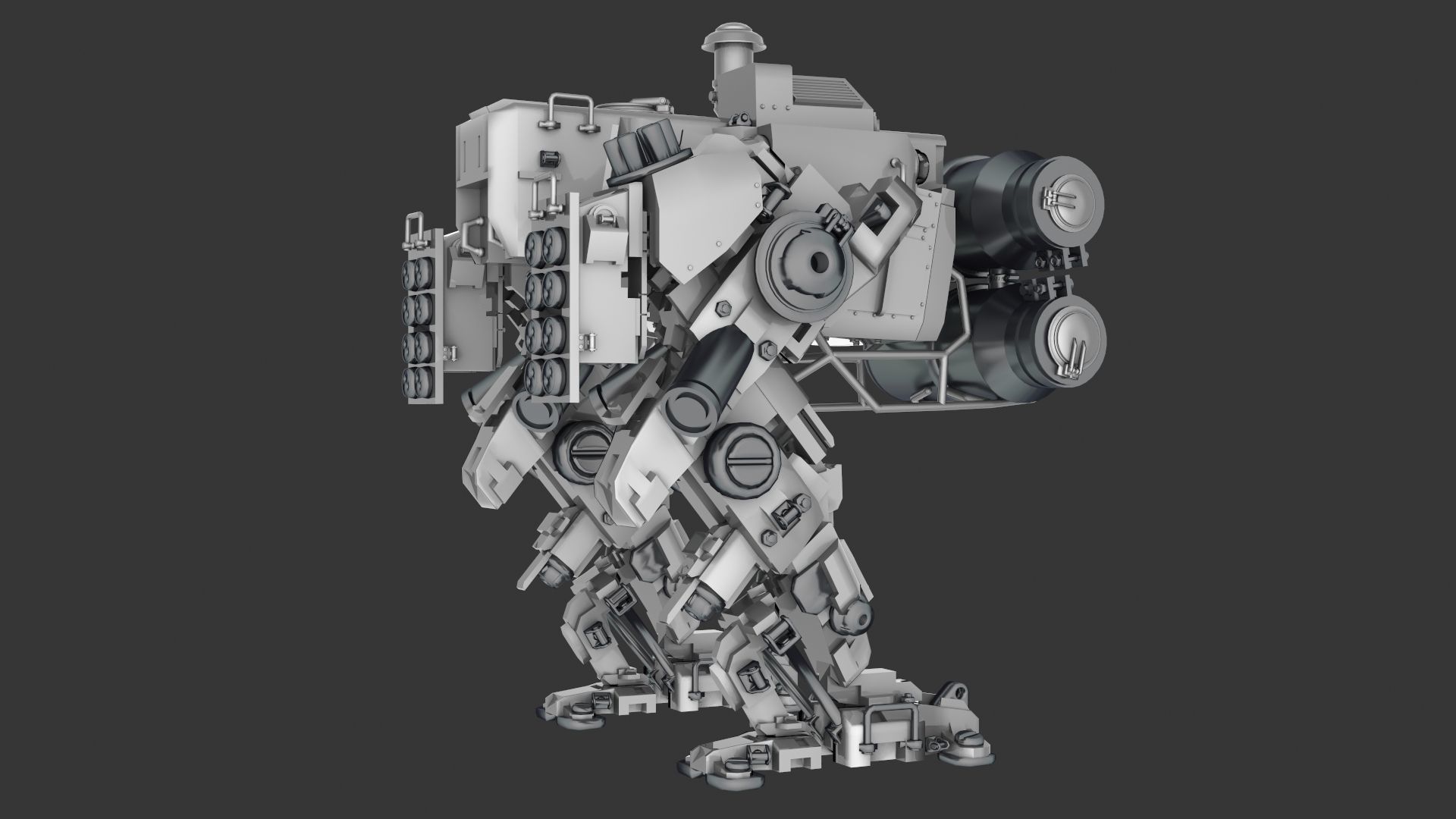 Heavy Mech 3D model_1