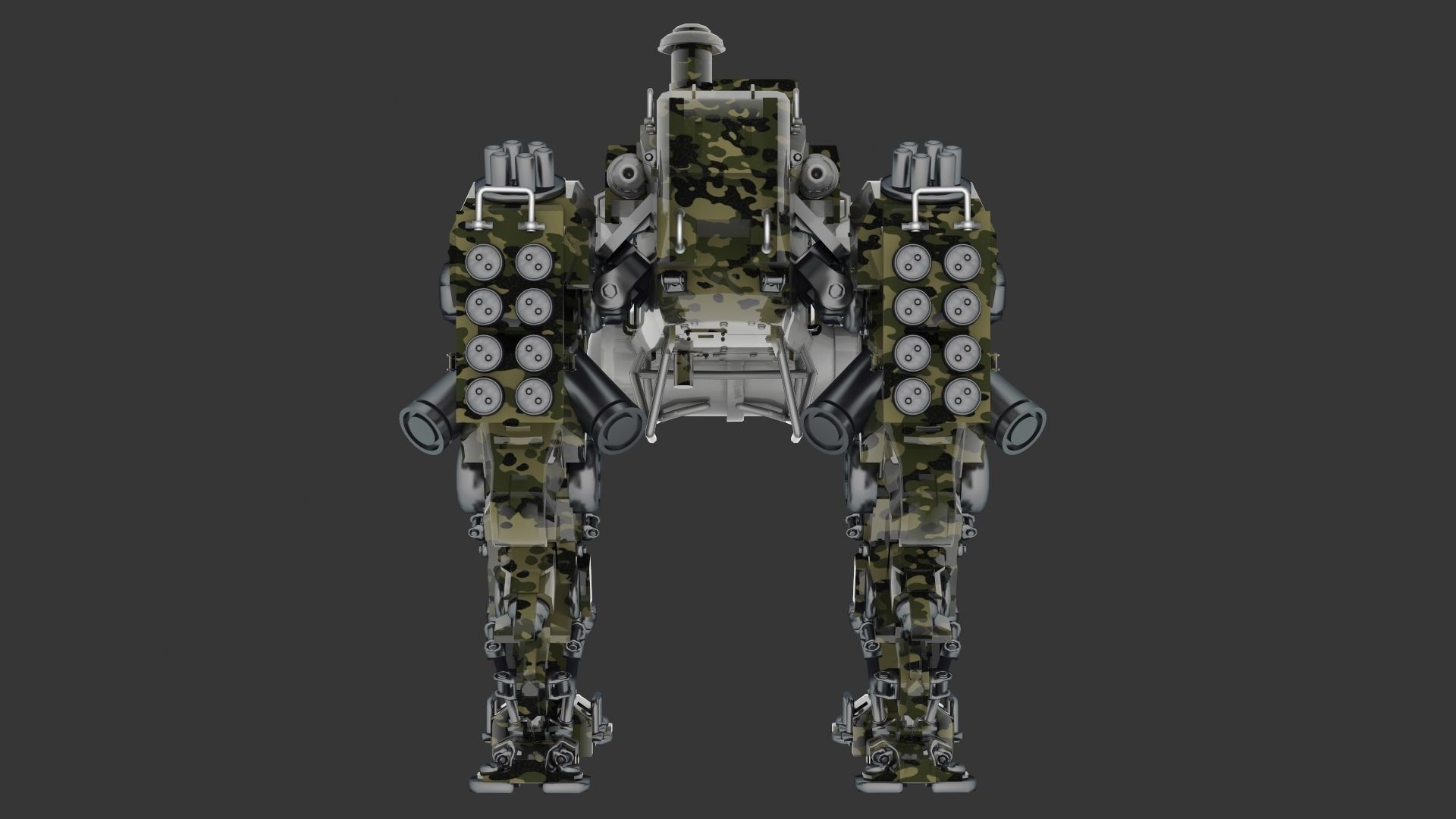 Heavy Mech 3D model_9