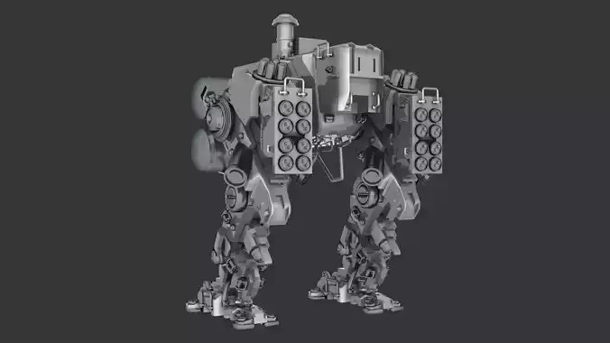Heavy Mech 3D model