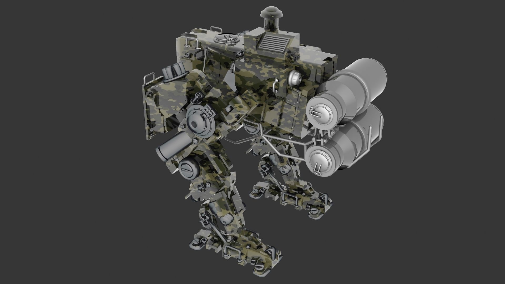 Heavy Mech 3D model_7