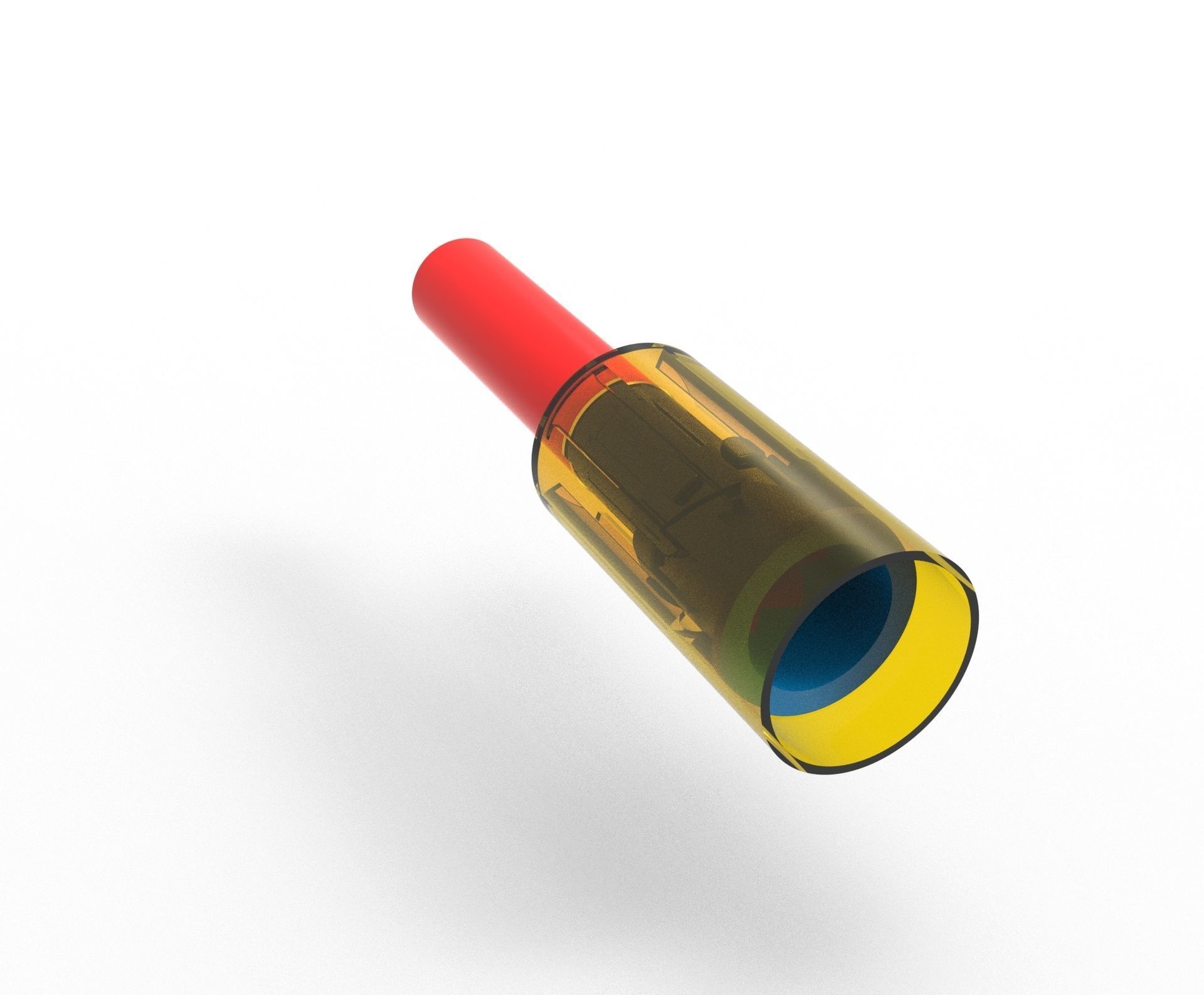 clicking pen mechanism 50 mm diameter 3D print model_3