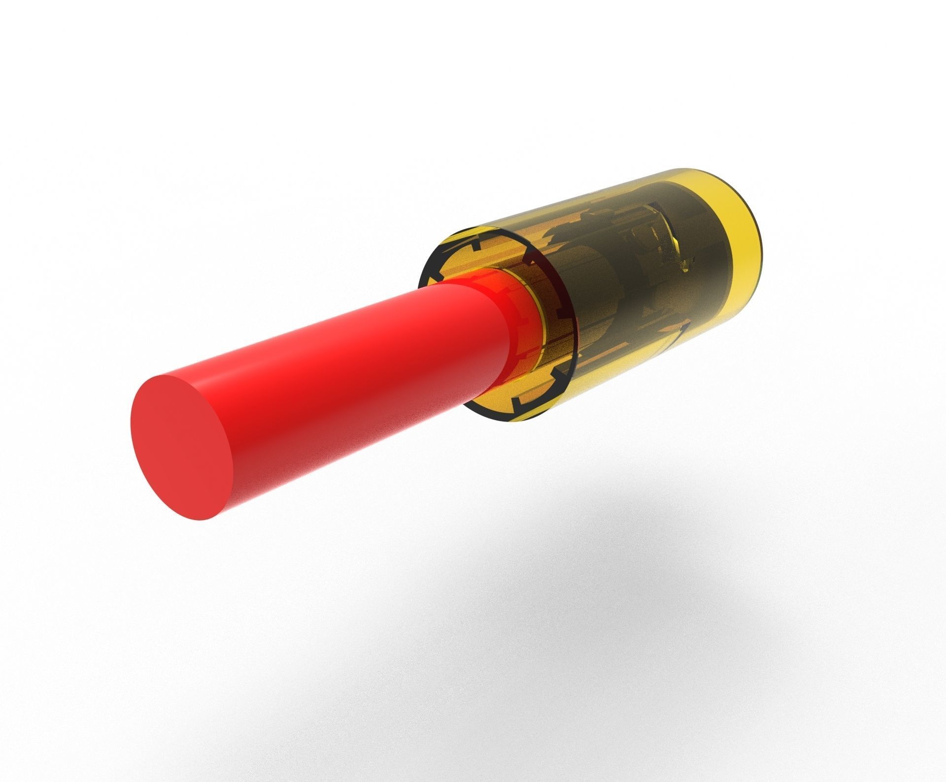 clicking pen mechanism 50 mm diameter 3D print model_5