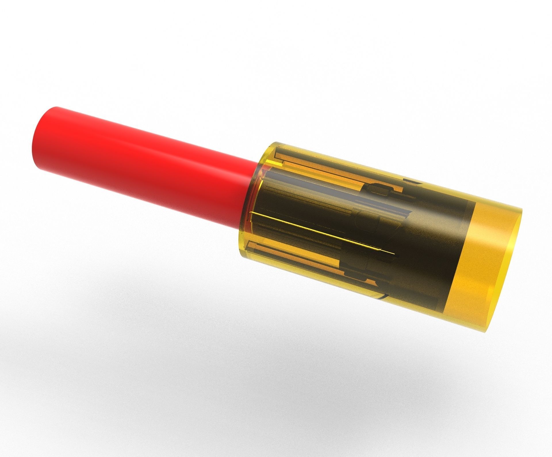 clicking pen mechanism 50 mm diameter 3D print model_4