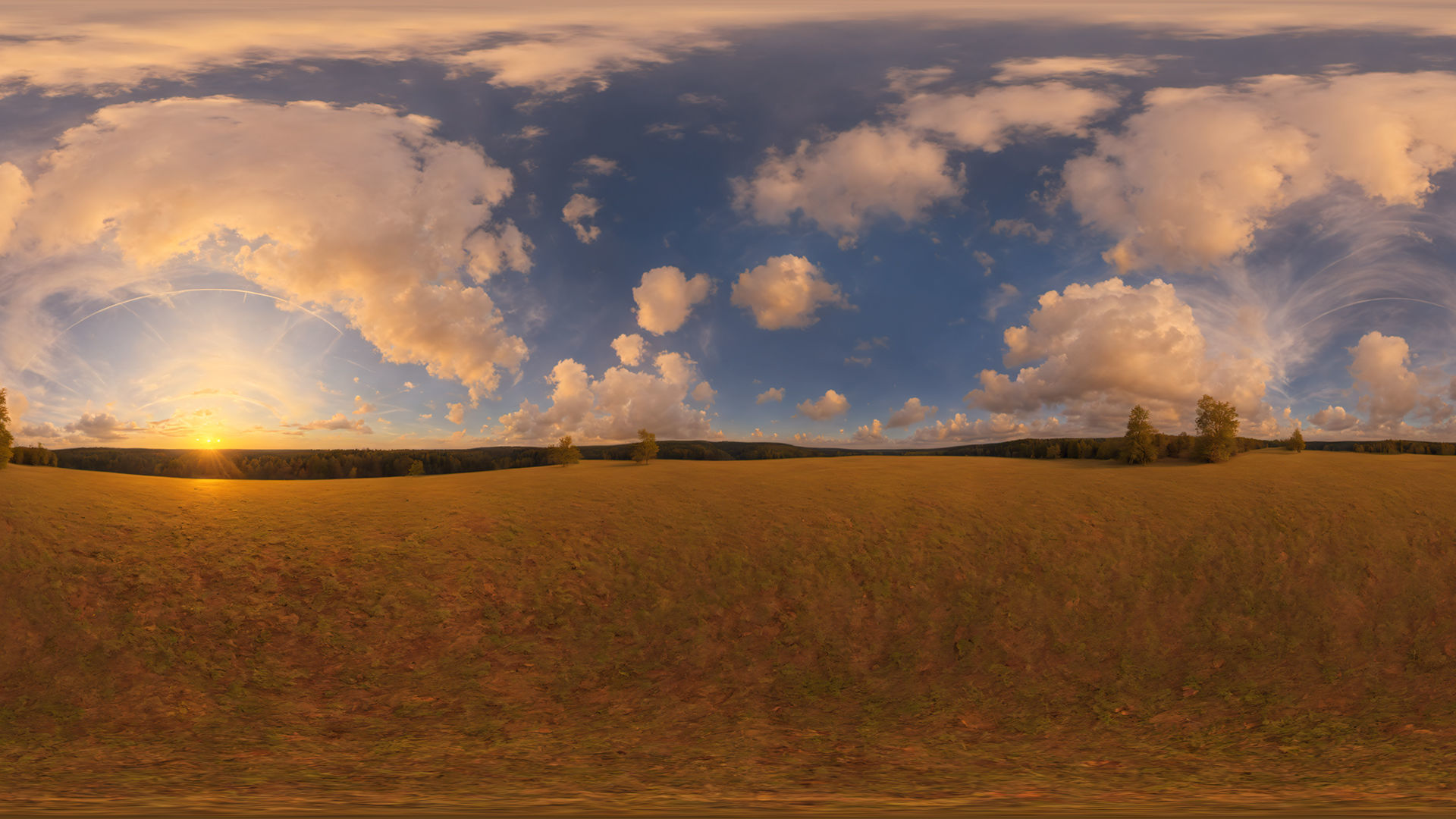 53 HDRI Marvelous Sky Panoramas Low-poly 3D model_6