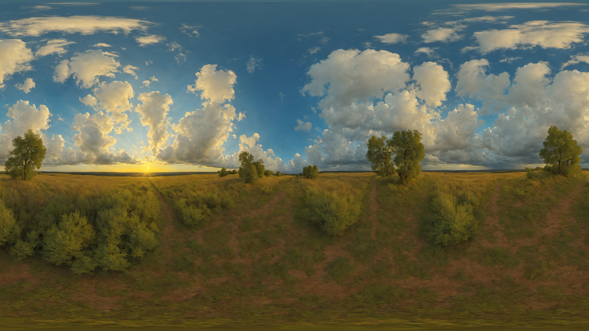 53 HDRI Marvelous Sky Panoramas Low-poly 3D model_10