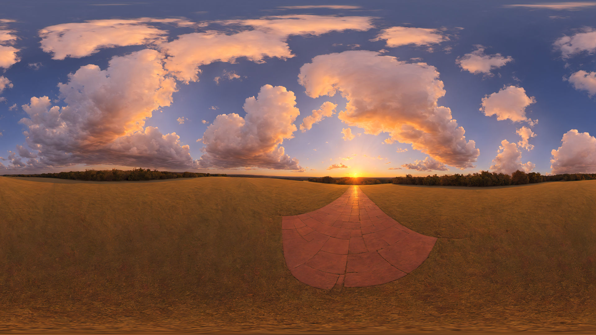 53 HDRI Marvelous Sky Panoramas Low-poly 3D model_2