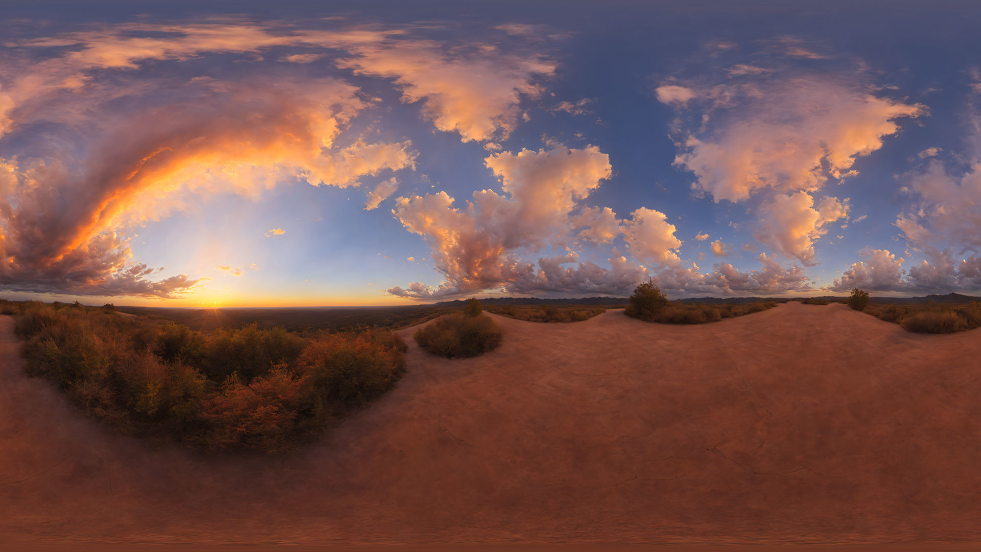 53 HDRI Marvelous Sky Panoramas Low-poly 3D model_5