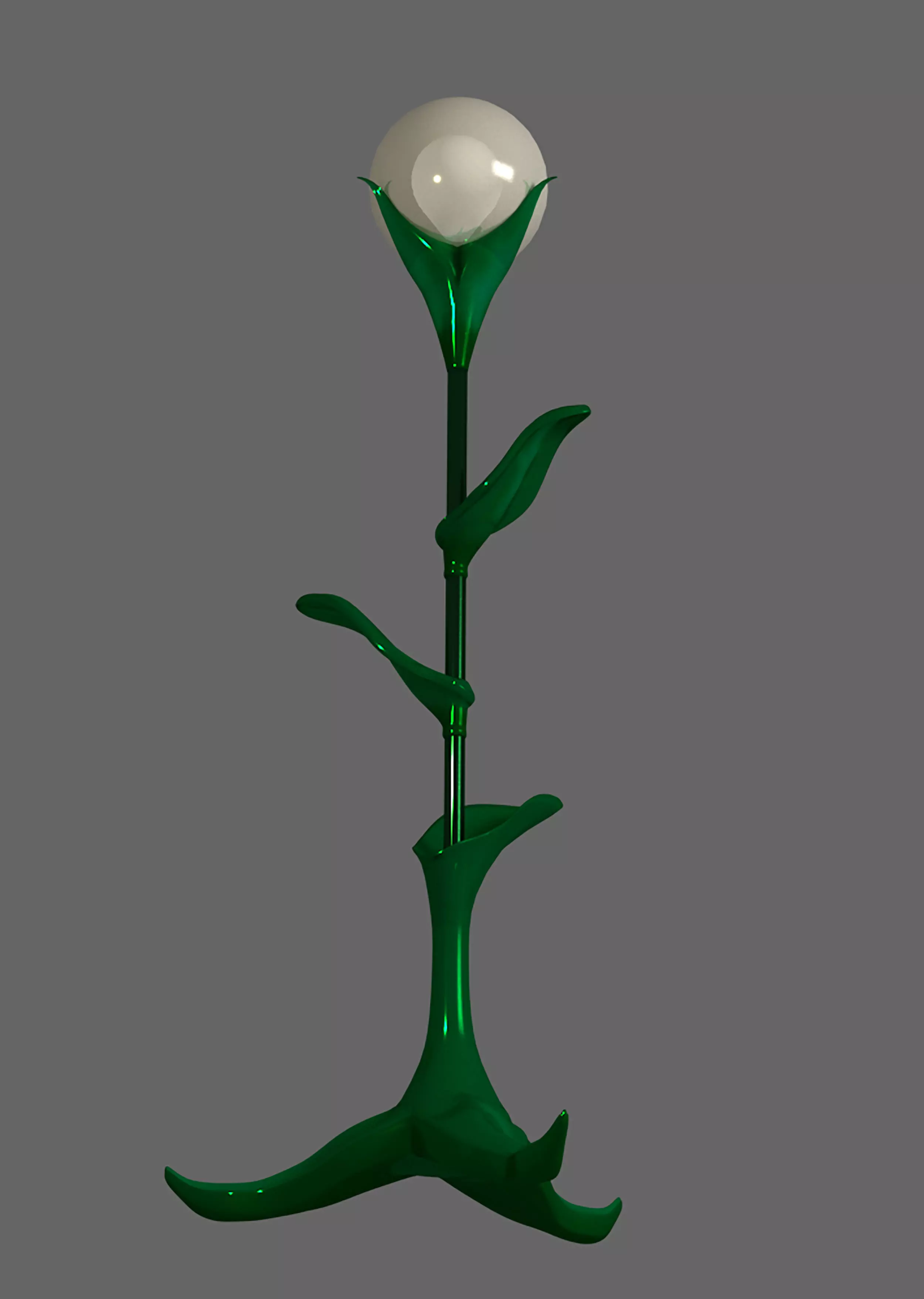 Floor lamp  3D model_0