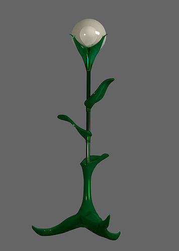 Floor lamp  3D model