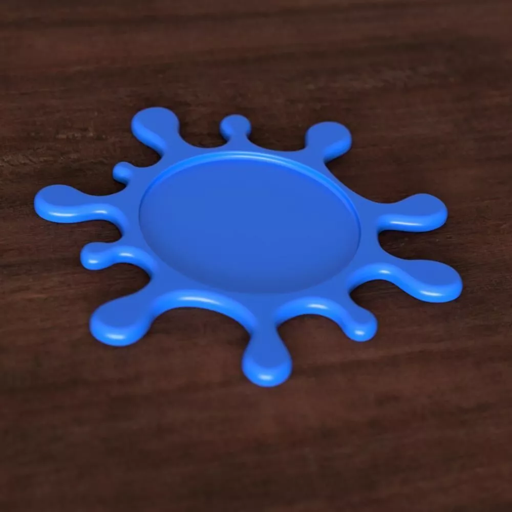 Stain coaster Free 3D print model
