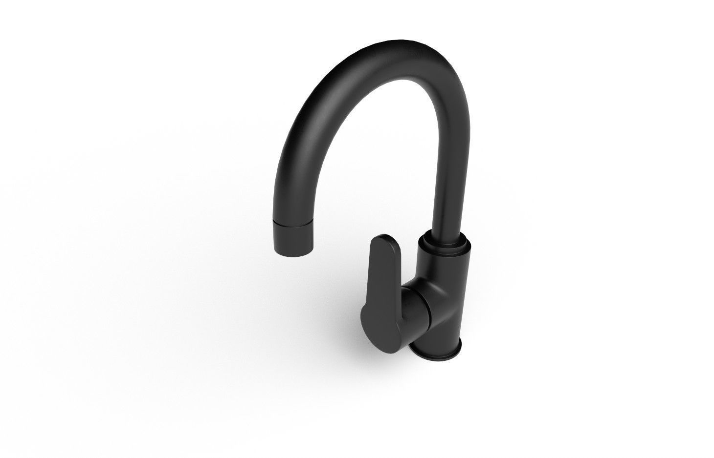 Faucet M04 Low-poly 3D model_4