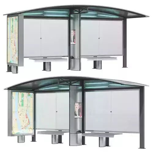 Artform Urban Merak Shelter 3D model