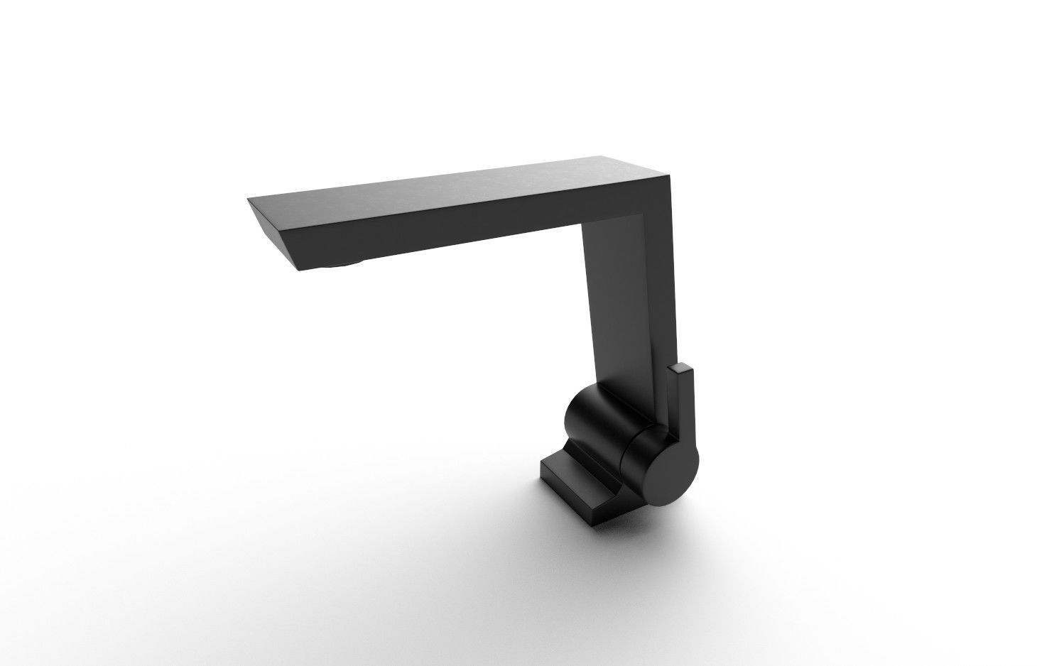 Faucet M05 Low-poly 3D model_3