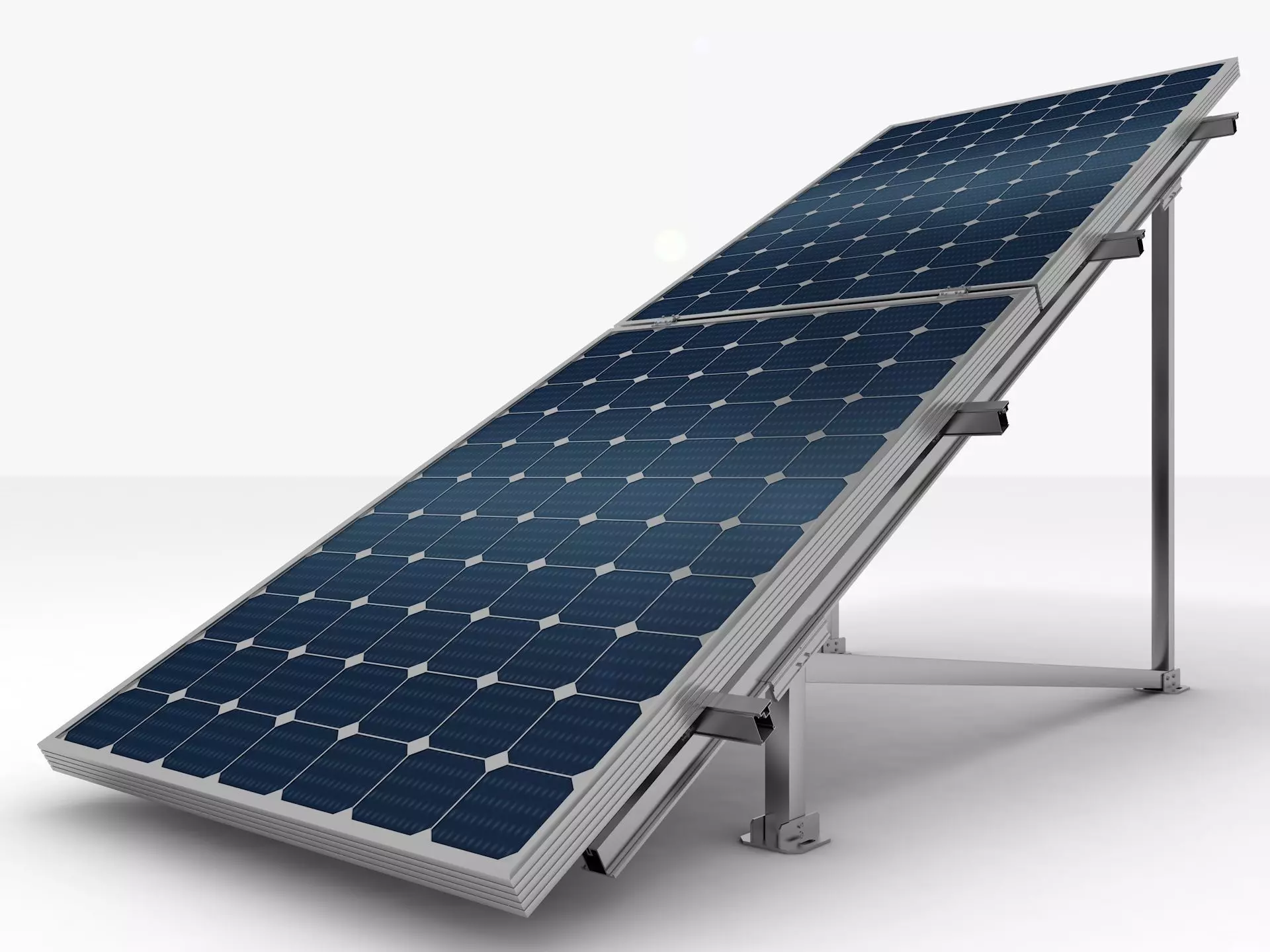 Solar Panel 3D model_0