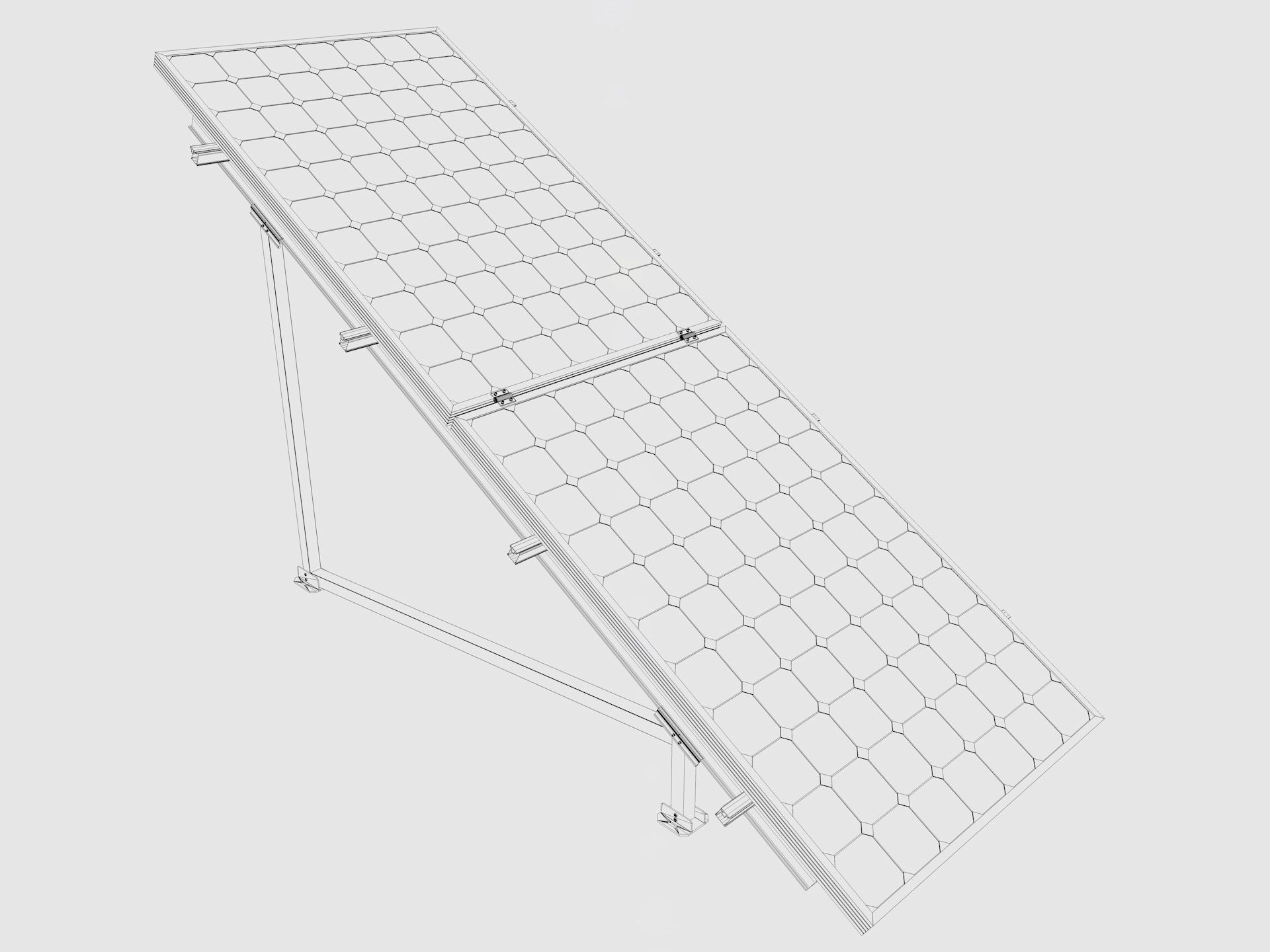 Solar Panel 3D model_10