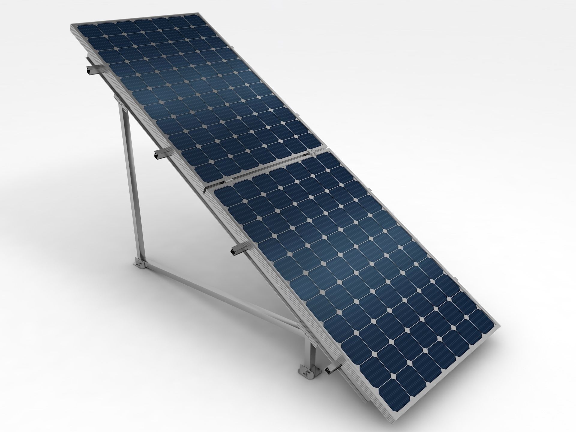 Solar Panel 3D model_1