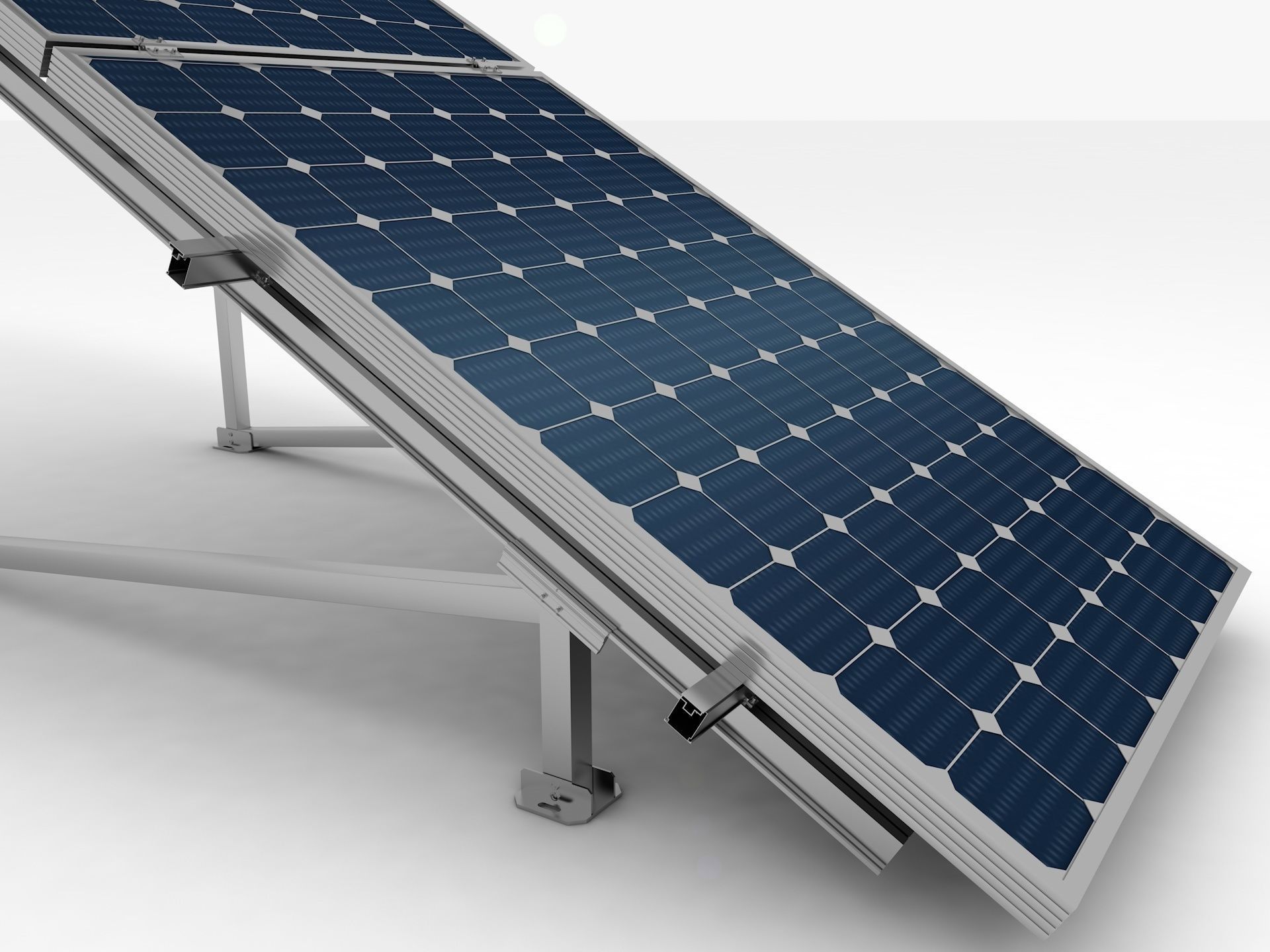 Solar Panel 3D model_2