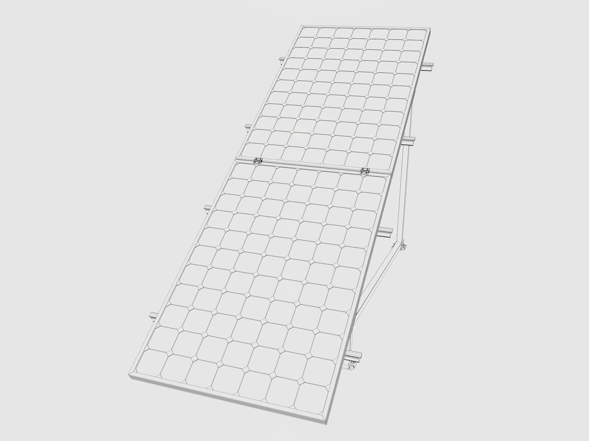 Solar Panel 3D model_15