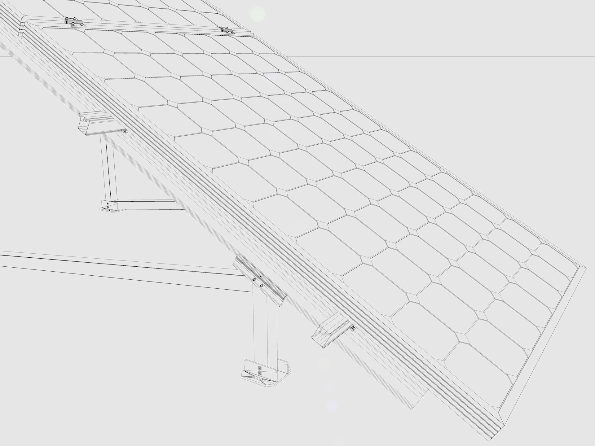 Solar Panel 3D model_11