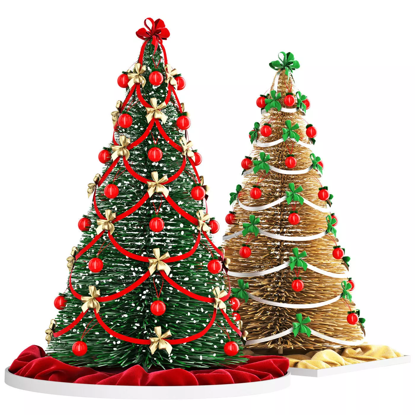 Christmas tree 3D model_0
