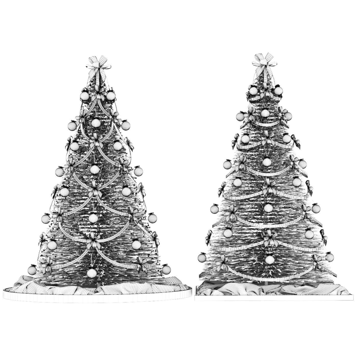Christmas tree 3D model_3
