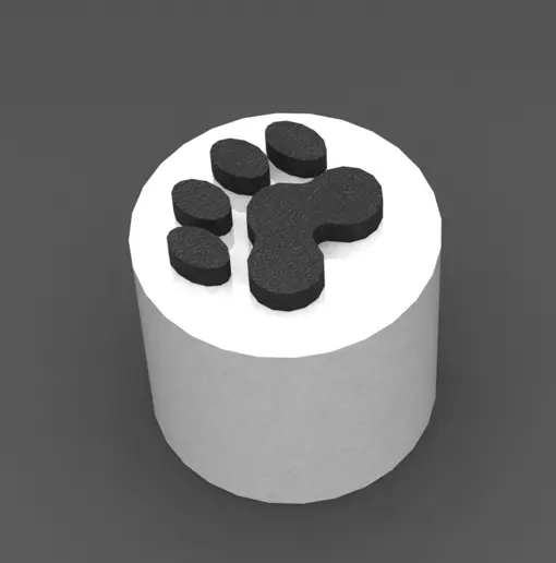 Speedpaint cap 3D print model_0