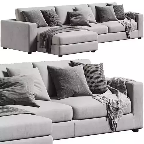 Bonaldo Hiro Chaise Longue Sofa 02