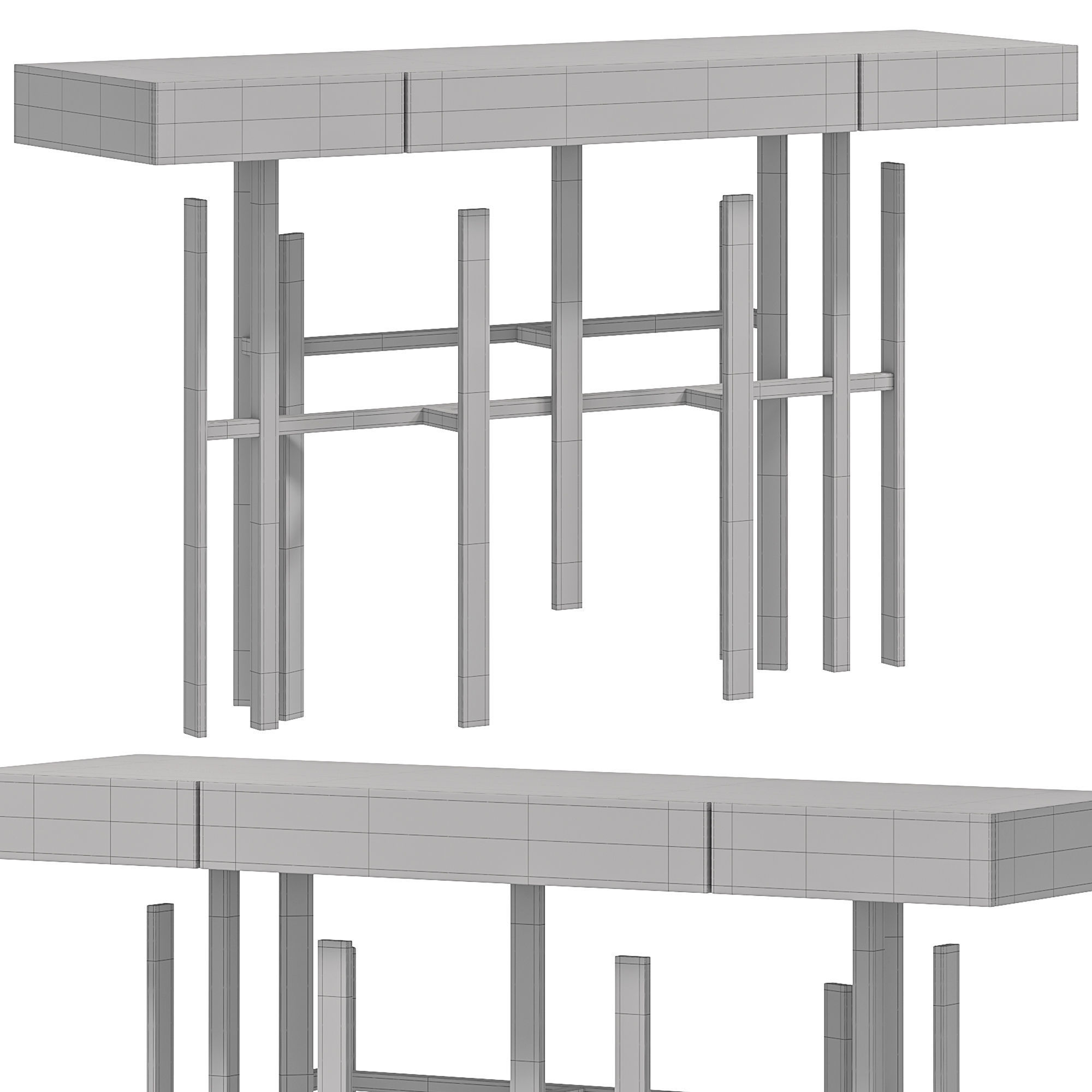 SPARKS CONSOLE TABLE BY EVANYROUSE 3D model_2