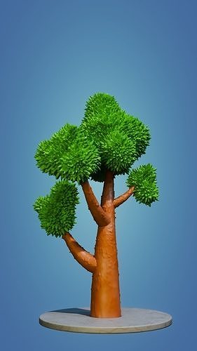 Tree Low Poly free VR / AR / low-poly 3D model | CGTrader