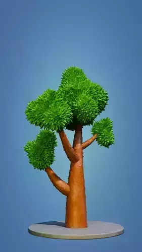 Tree Low Poly Free low-poly 3D model