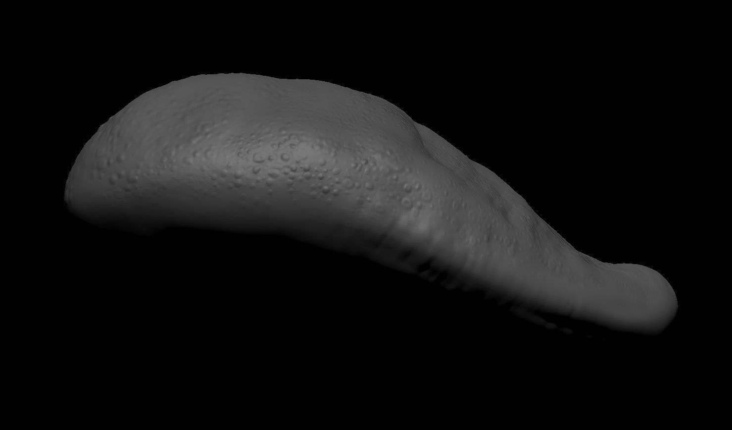 3D PRINTABLE MONSTER TONGUE 3 PACK 3D print model_26