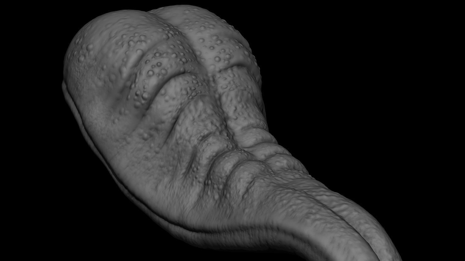 3D PRINTABLE MONSTER TONGUE 3 PACK 3D print model_19