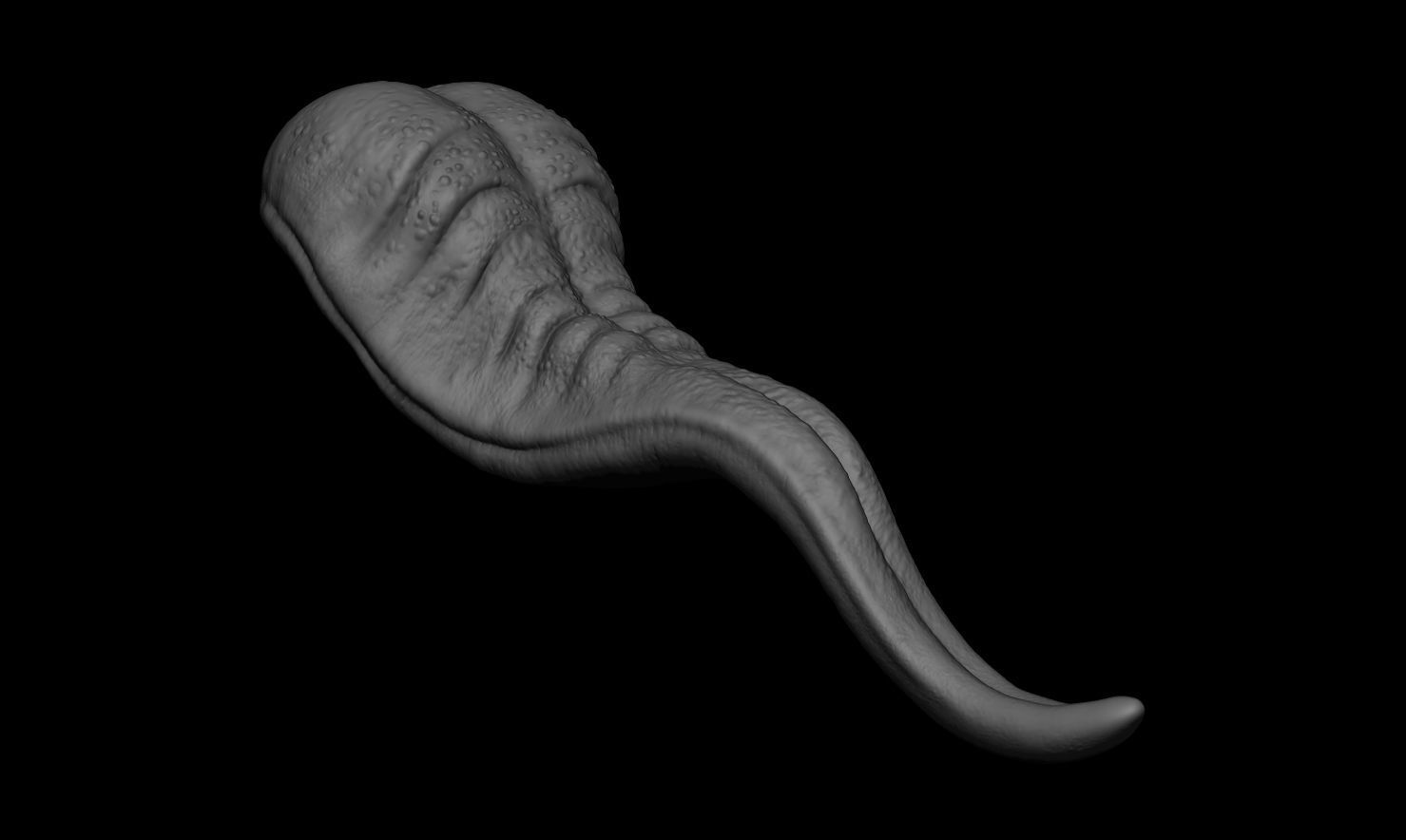 3D PRINTABLE MONSTER TONGUE 3 PACK 3D print model_14