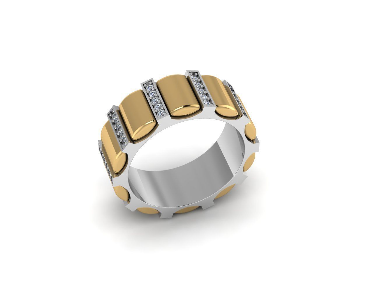 Rings 3D print model_1