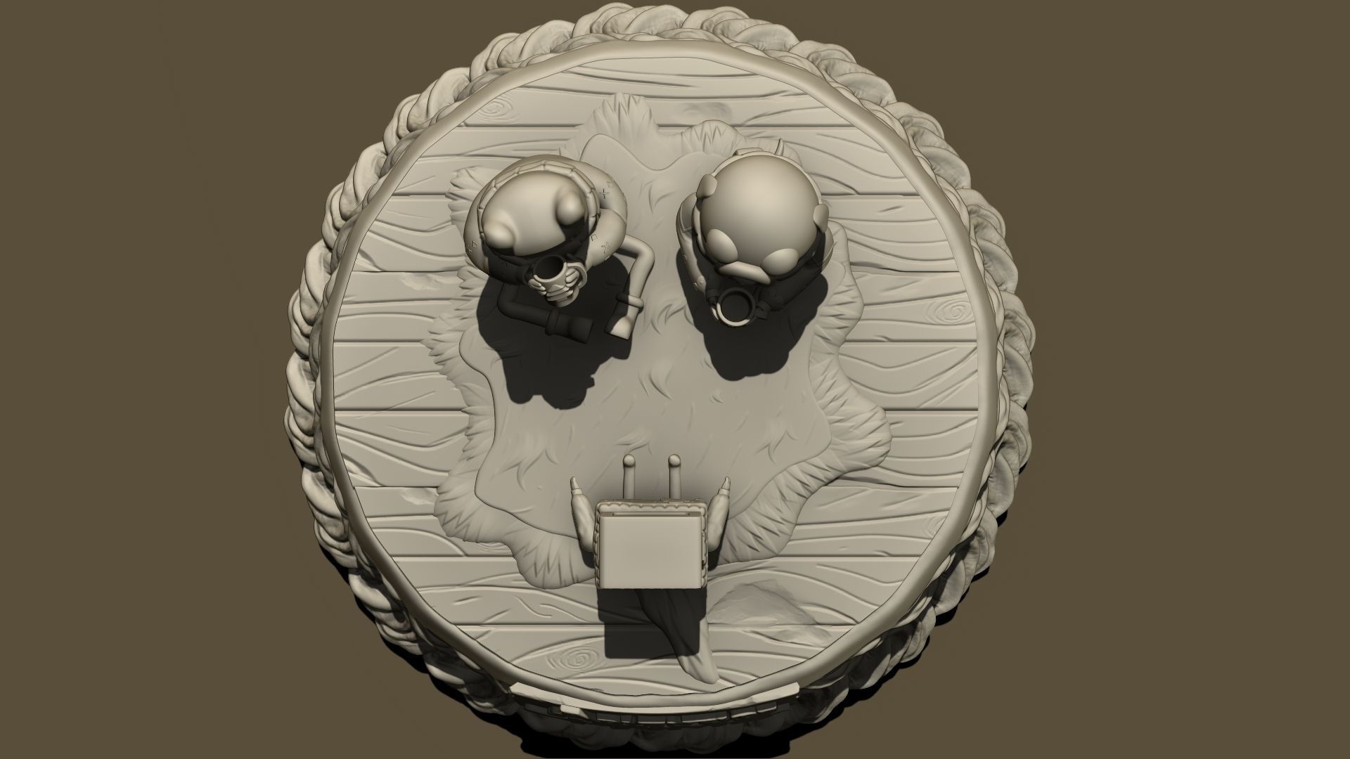 Adventure Time winter 3D print model_1