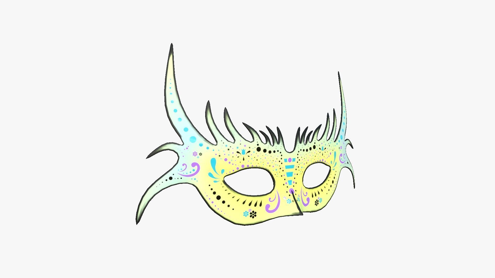 10 Carnival Masks Collection - Costume Character Design _31