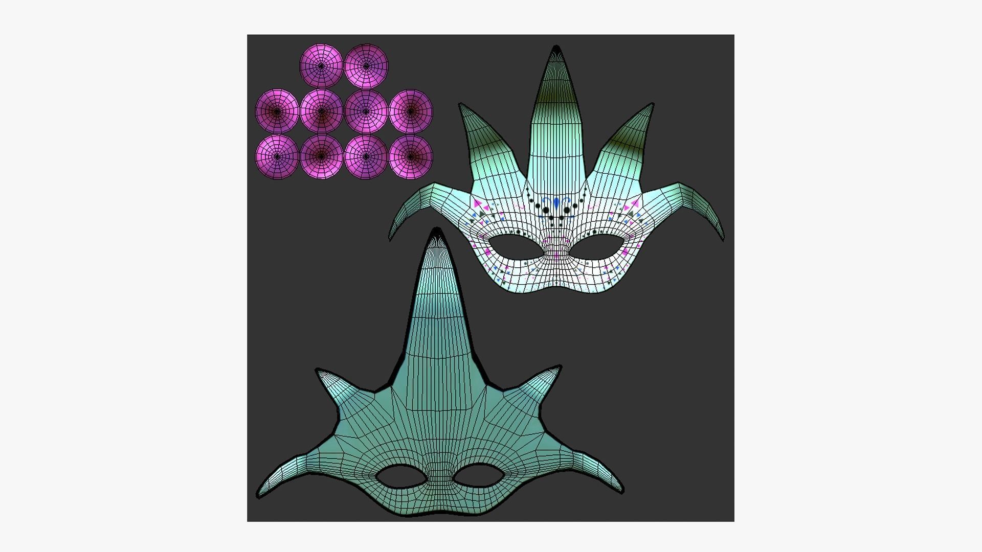 10 Carnival Masks Collection - Costume Character Design _34