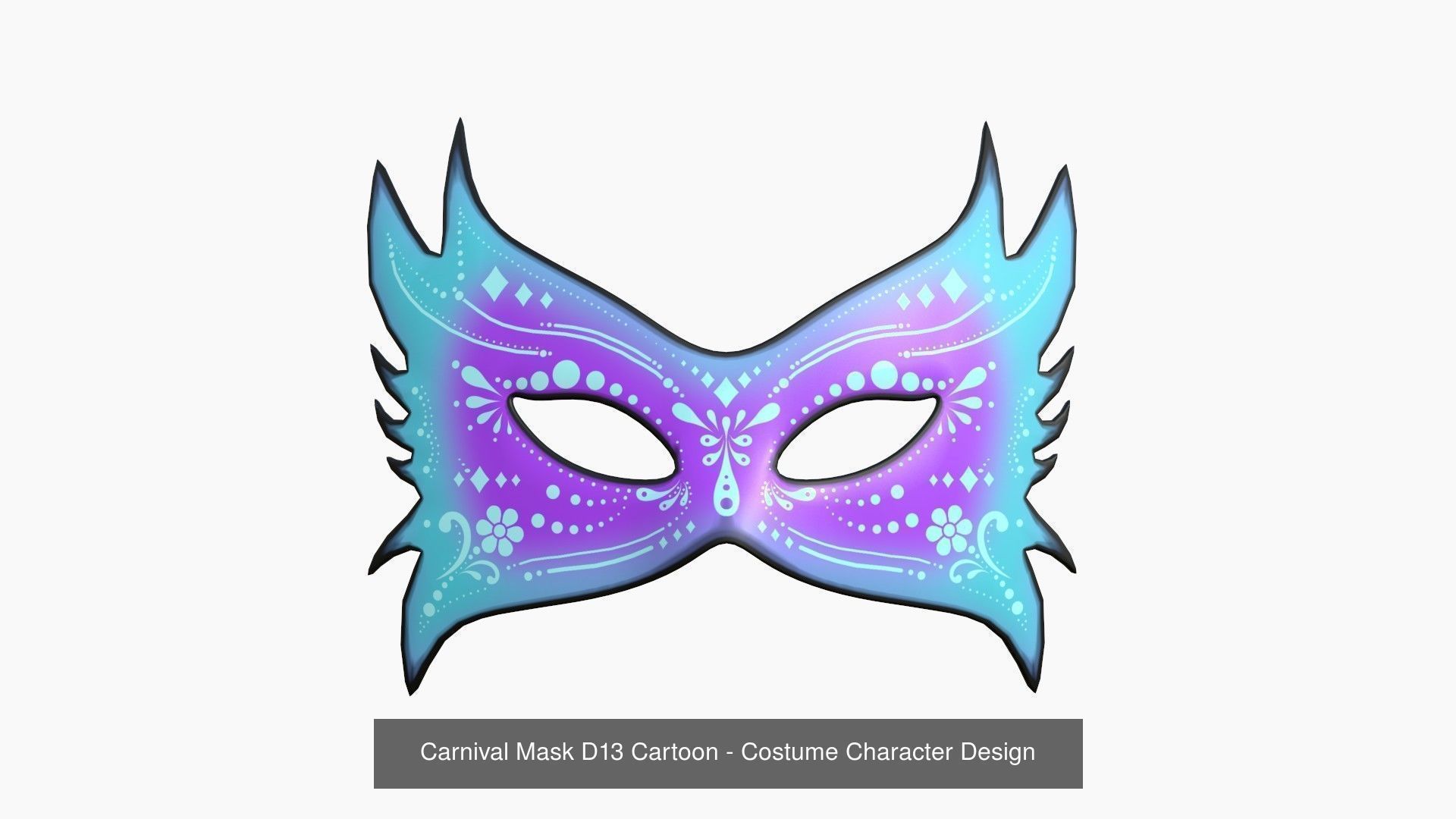 10 Carnival Masks Collection - Costume Character Design _4