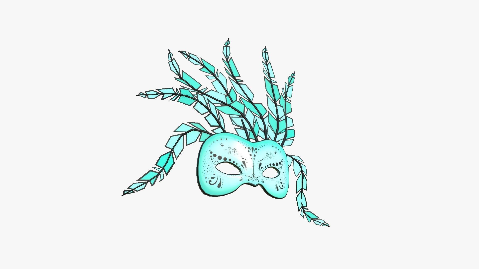 10 Carnival Masks Collection - Costume Character Design _38