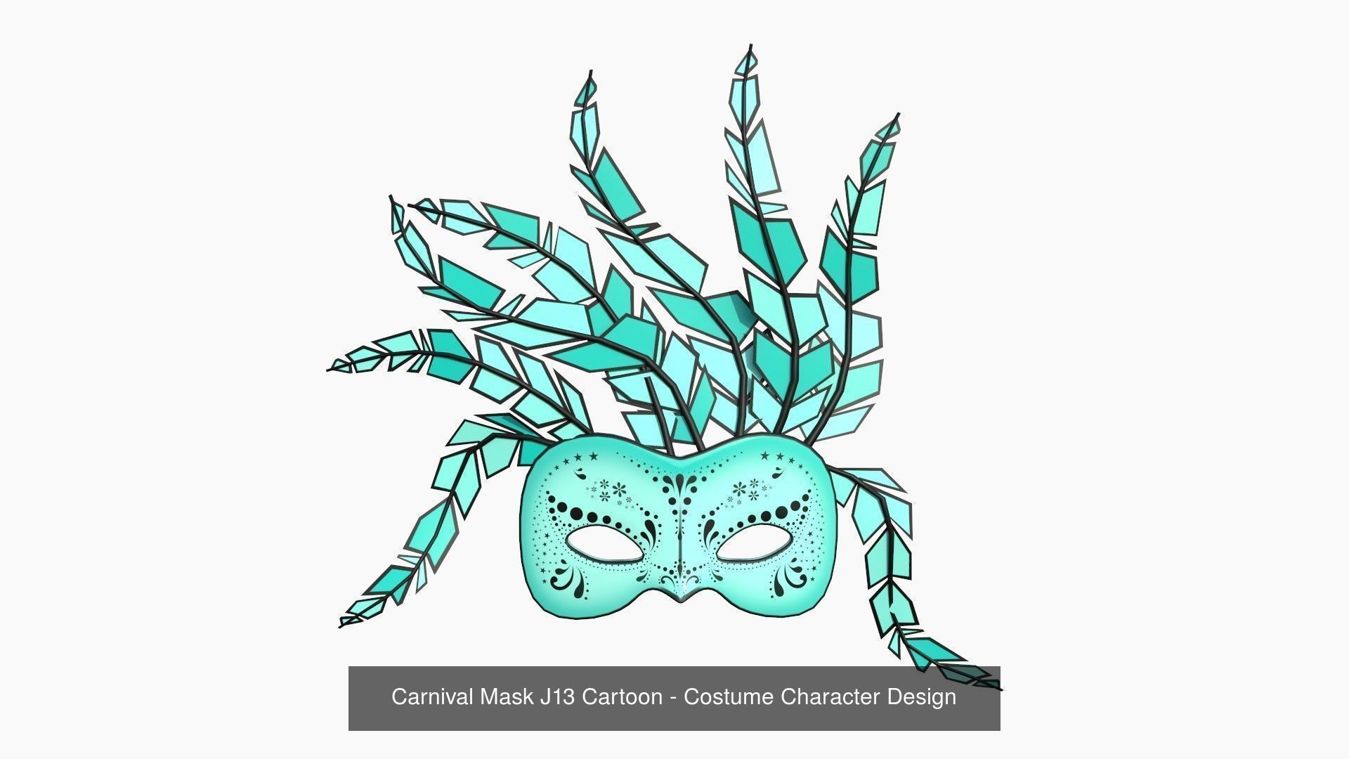 10 Carnival Masks Collection - Costume Character Design _10