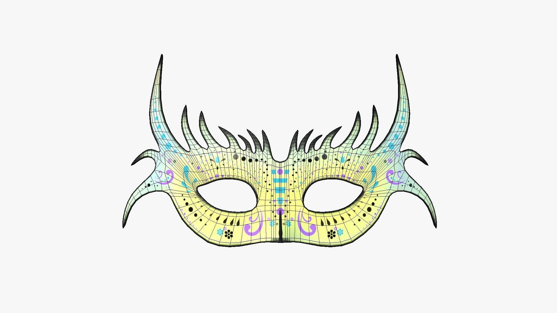 10 Carnival Masks Collection - Costume Character Design _29