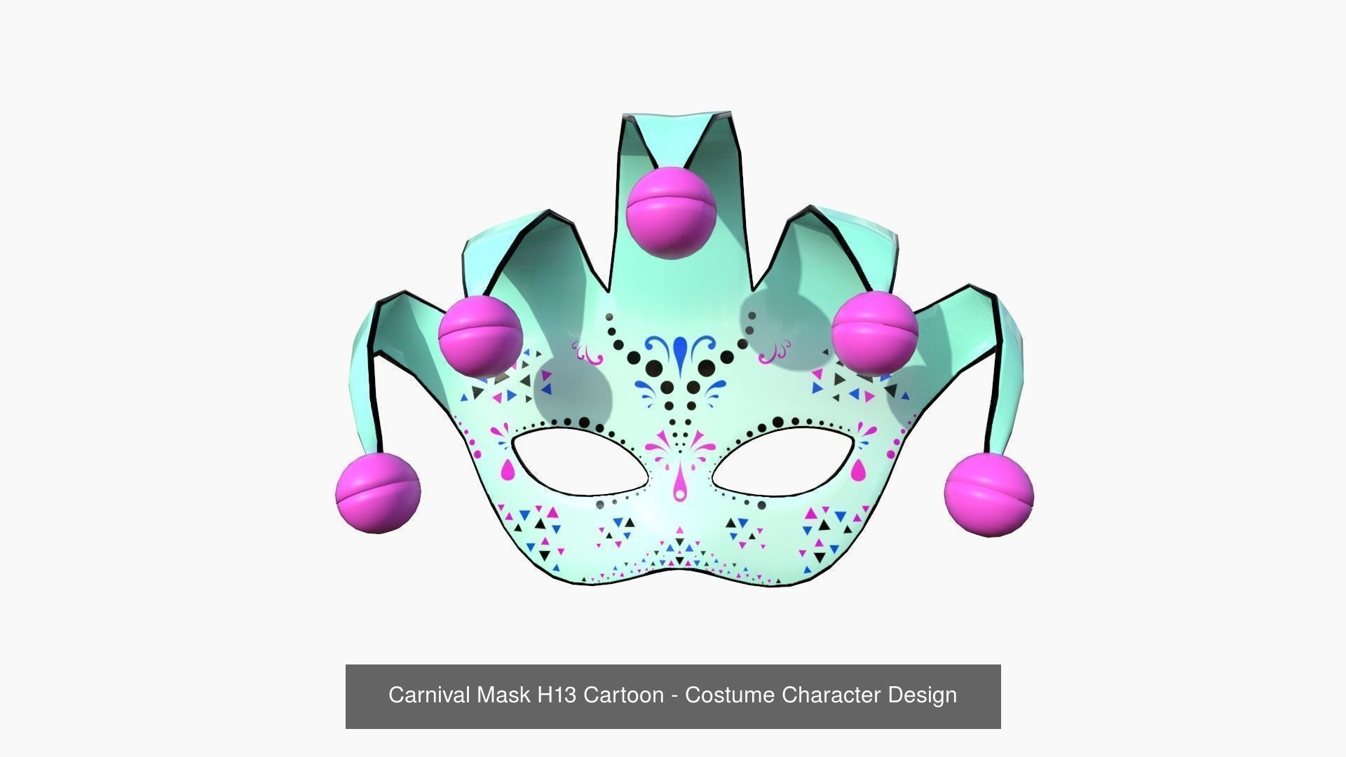 10 Carnival Masks Collection - Costume Character Design _8