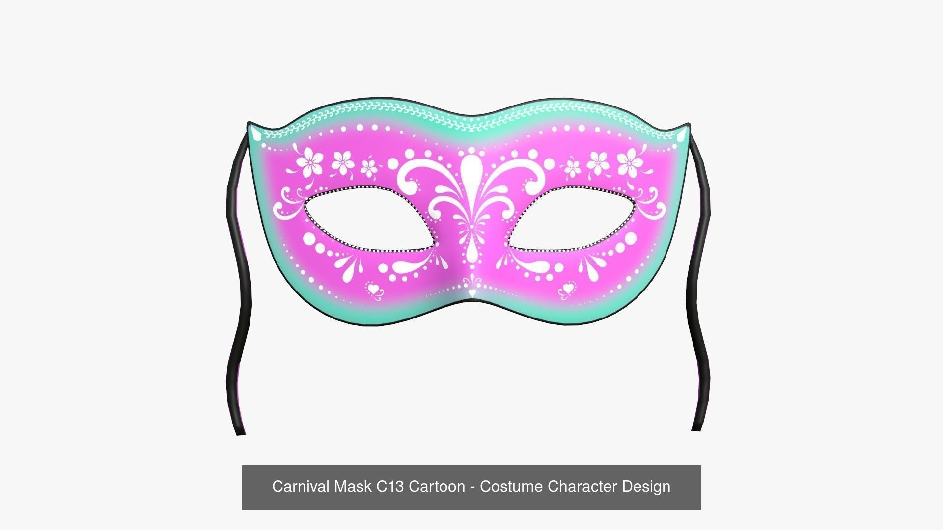 10 Carnival Masks Collection - Costume Character Design _3