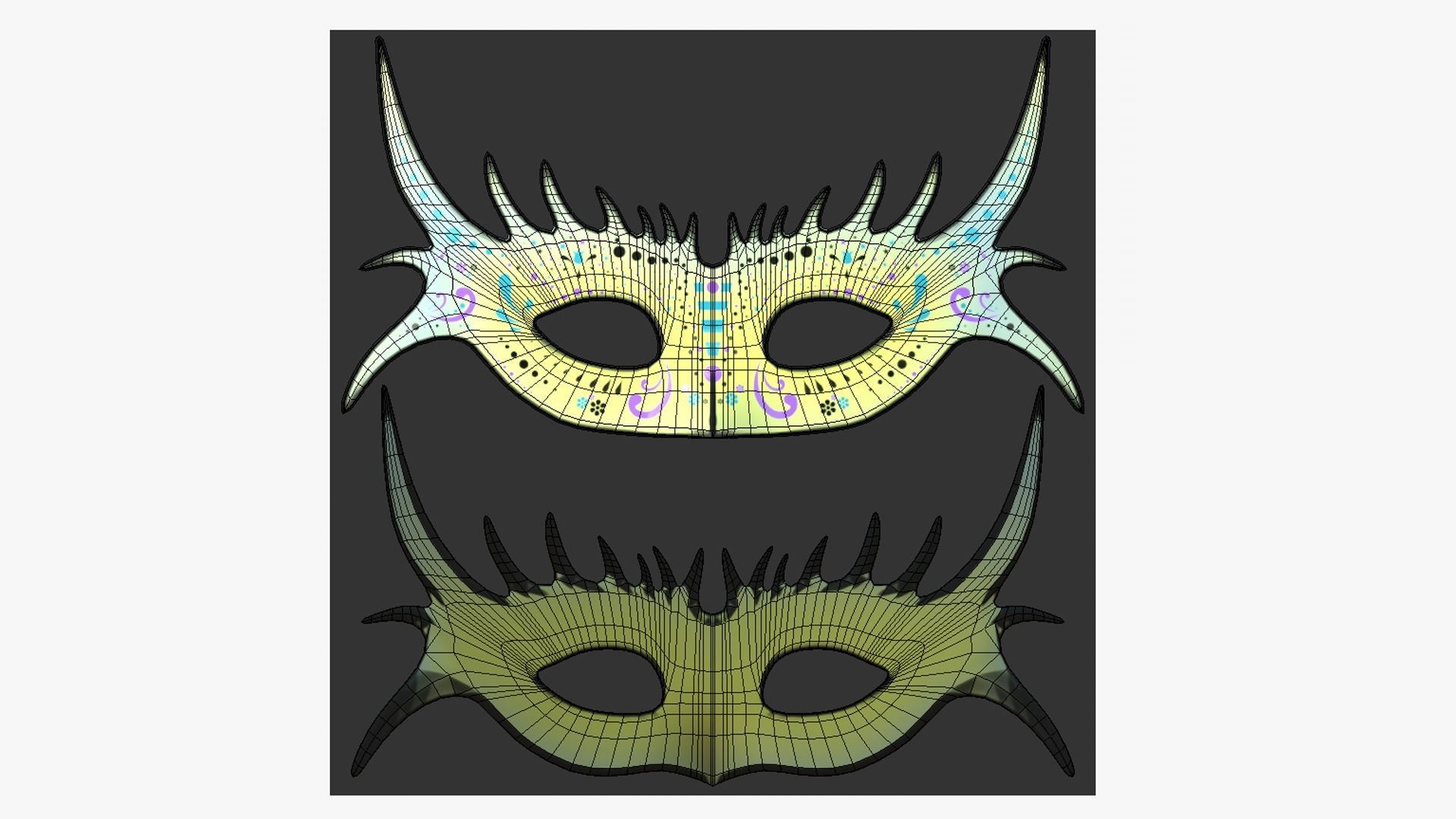 10 Carnival Masks Collection - Costume Character Design _30