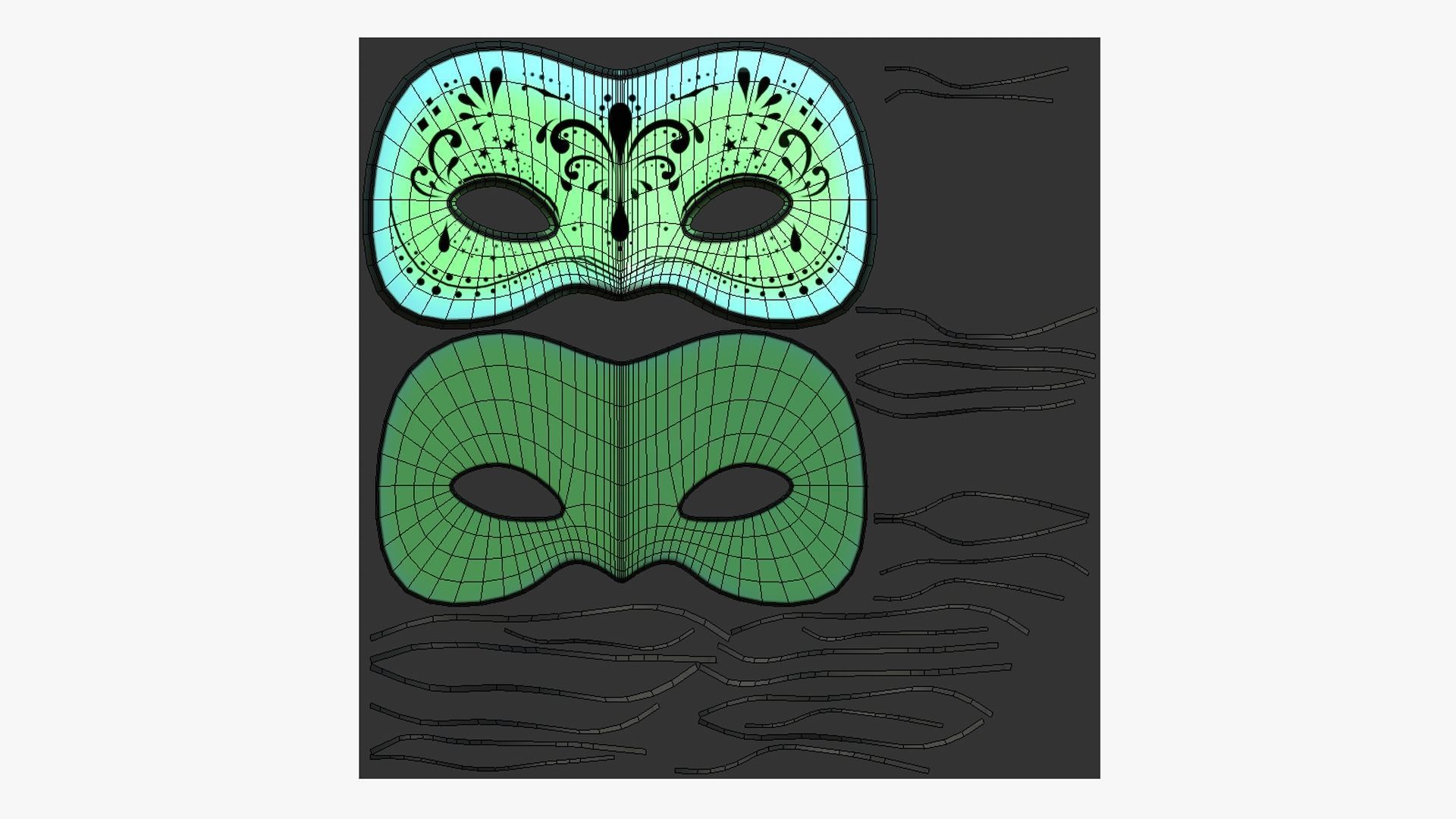 10 Carnival Masks Collection - Costume Character Design _26