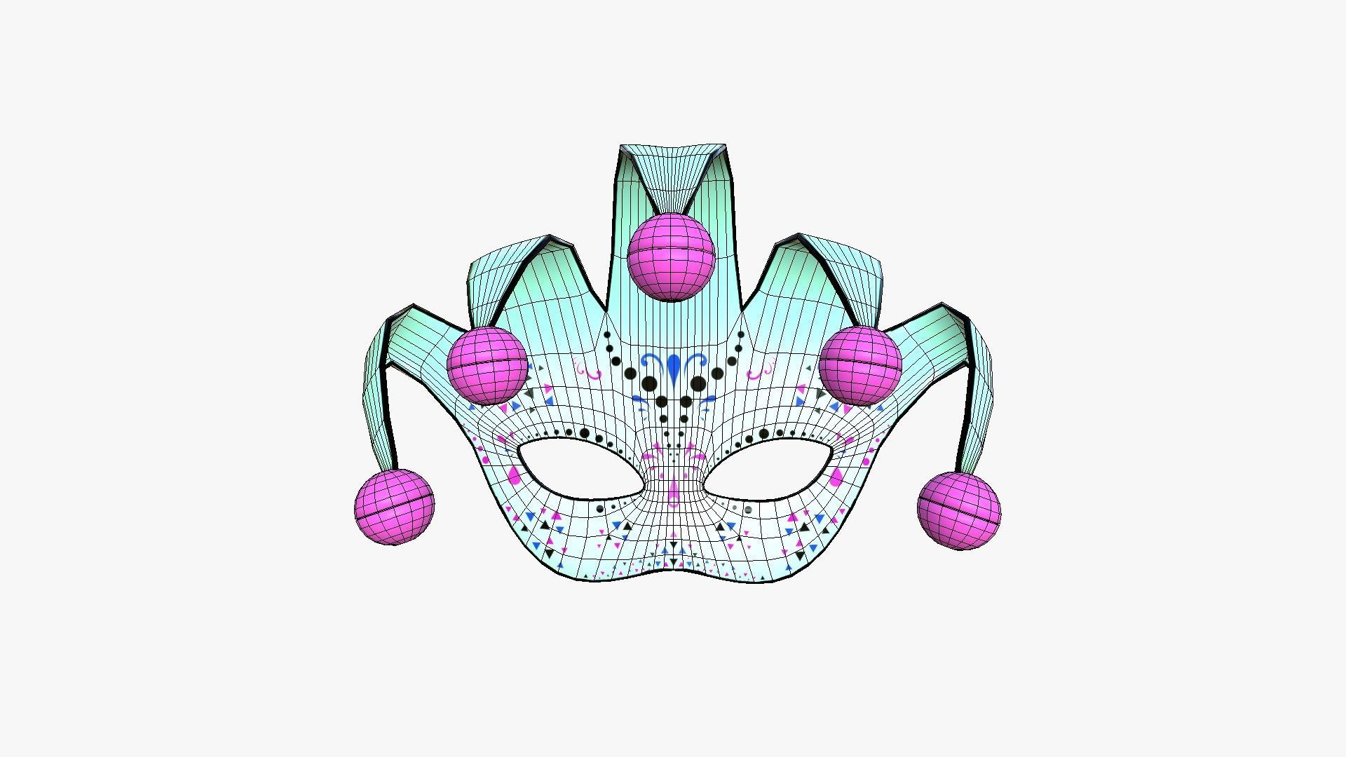 10 Carnival Masks Collection - Costume Character Design _33