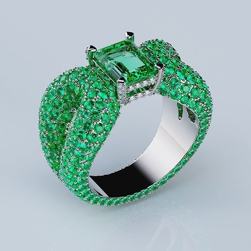 Ring De Grisogono Style 3D print model